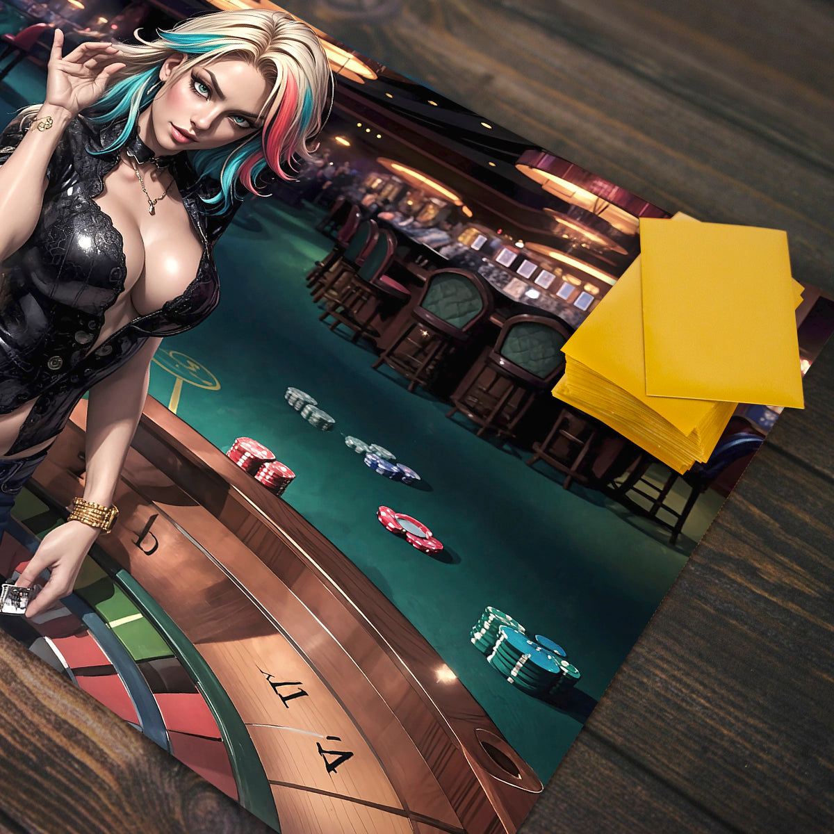 Sonya Ratley Brought Salt to the Table Playmat - Premium Playmat from Inked Gaming - Just $34.99! Shop now at Game Crave Tournament Store