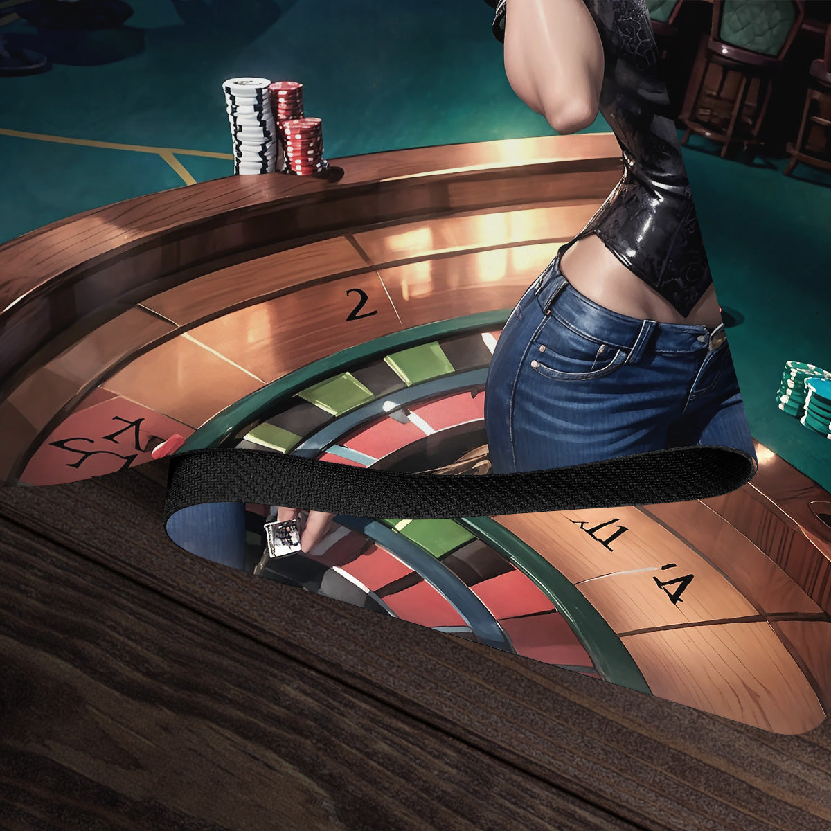 Sonya Ratley Brought Salt to the Table Playmat - Premium Playmat from Inked Gaming - Just $34.99! Shop now at Game Crave Tournament Store