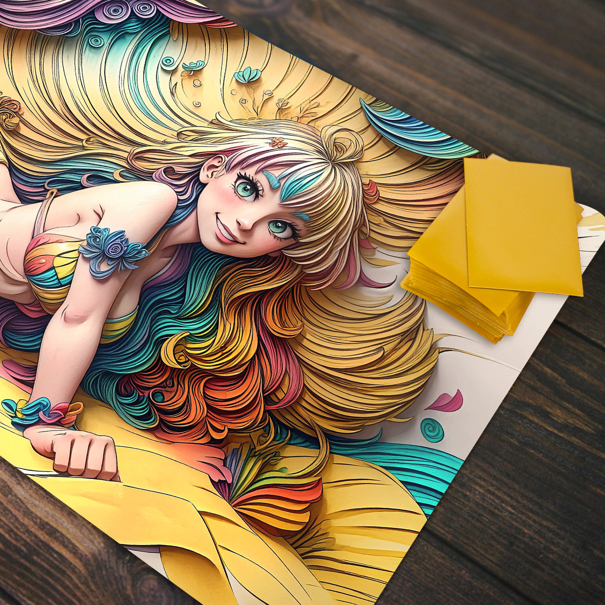 Sunshine, Summer Fun Playmat - Premium Playmat from Inked Gaming - Just $34.99! Shop now at Game Crave Tournament Store