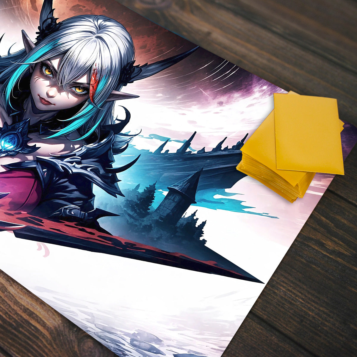 Tallrene's Tome of Desire Playmat - Premium Playmat from Inked Gaming - Just $34.99! Shop now at Game Crave Tournament Store