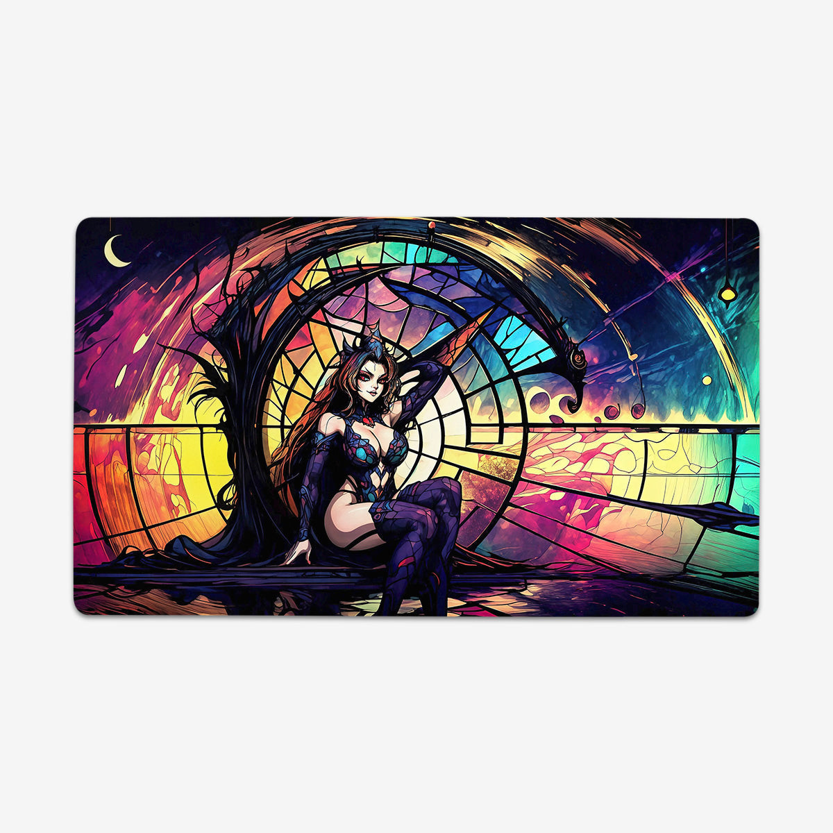 Tessa Under the Moon Playmat - Premium Playmat from Inked Gaming - Just $34.99! Shop now at Game Crave Tournament Store
