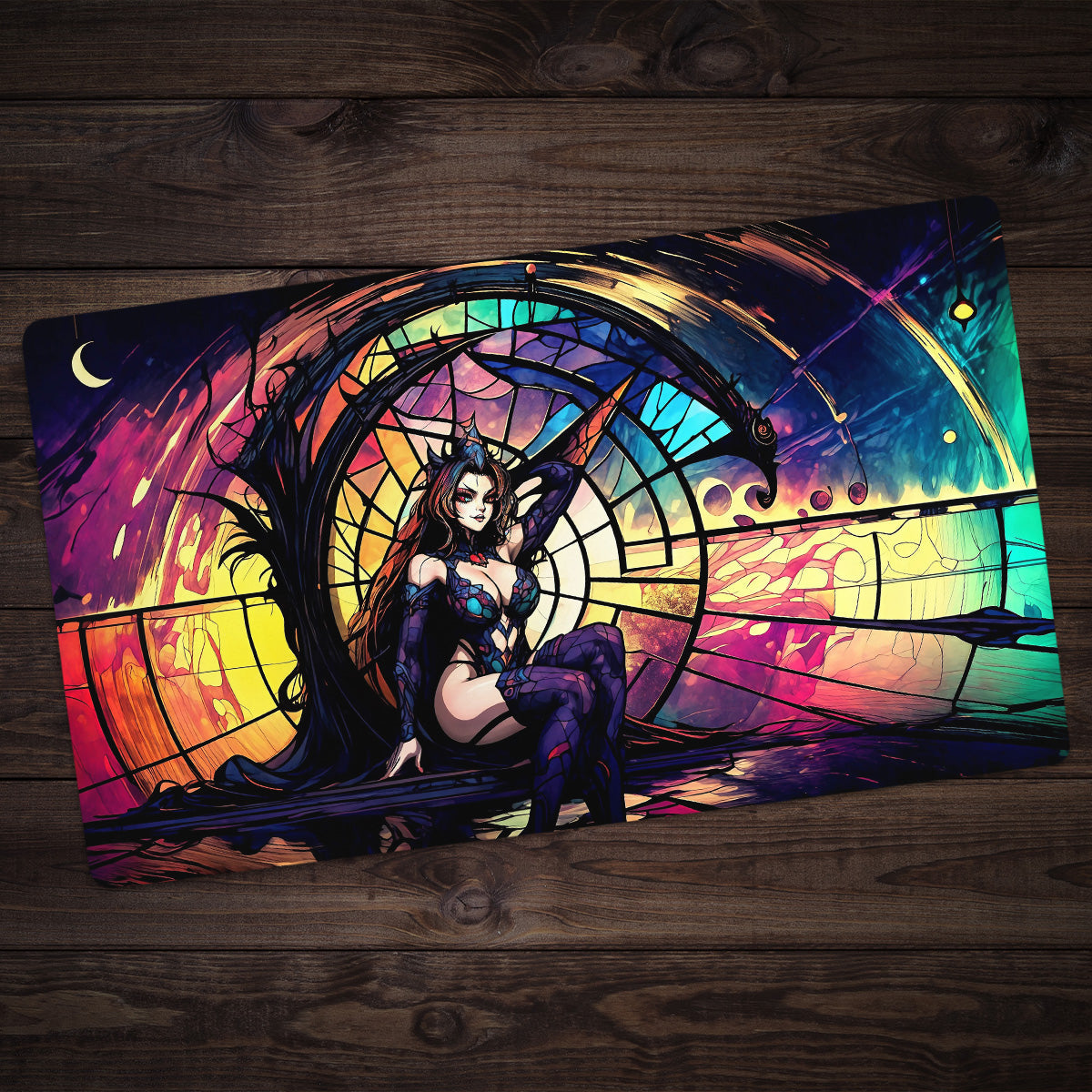 Tessa Under the Moon Playmat - Premium Playmat from Inked Gaming - Just $34.99! Shop now at Game Crave Tournament Store