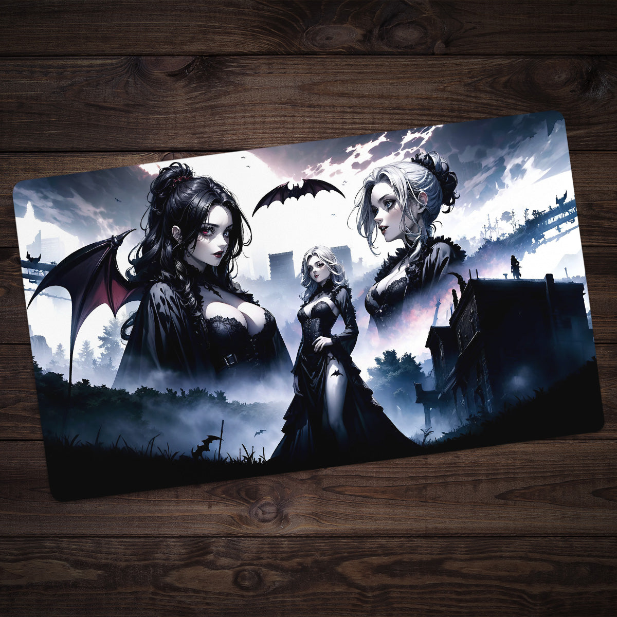 The Blackwood Vampire Coven Playmat - Premium Playmat from Inked Gaming - Just $34.99! Shop now at Game Crave Tournament Store