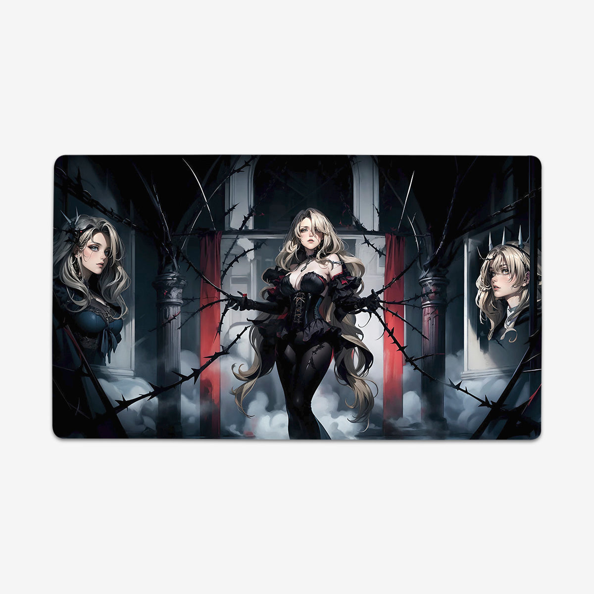 The Evil Queen of Thorns Playmat - Premium Playmat from Inked Gaming - Just $34.99! Shop now at Game Crave Tournament Store