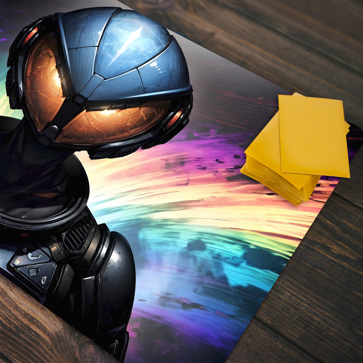 The Robotic Shade Playmat - Premium Playmat from Inked Gaming - Just $34.99! Shop now at Game Crave Tournament Store