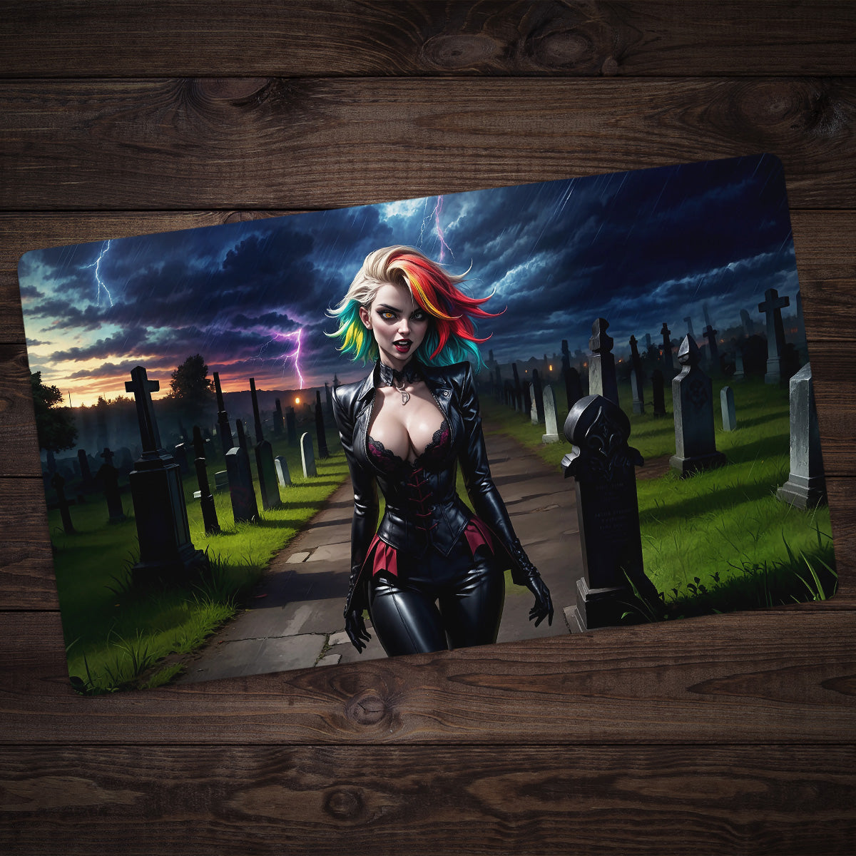 The Storm Is Coming Playmat - Premium Playmat from Inked Gaming - Just $34.99! Shop now at Game Crave Tournament Store