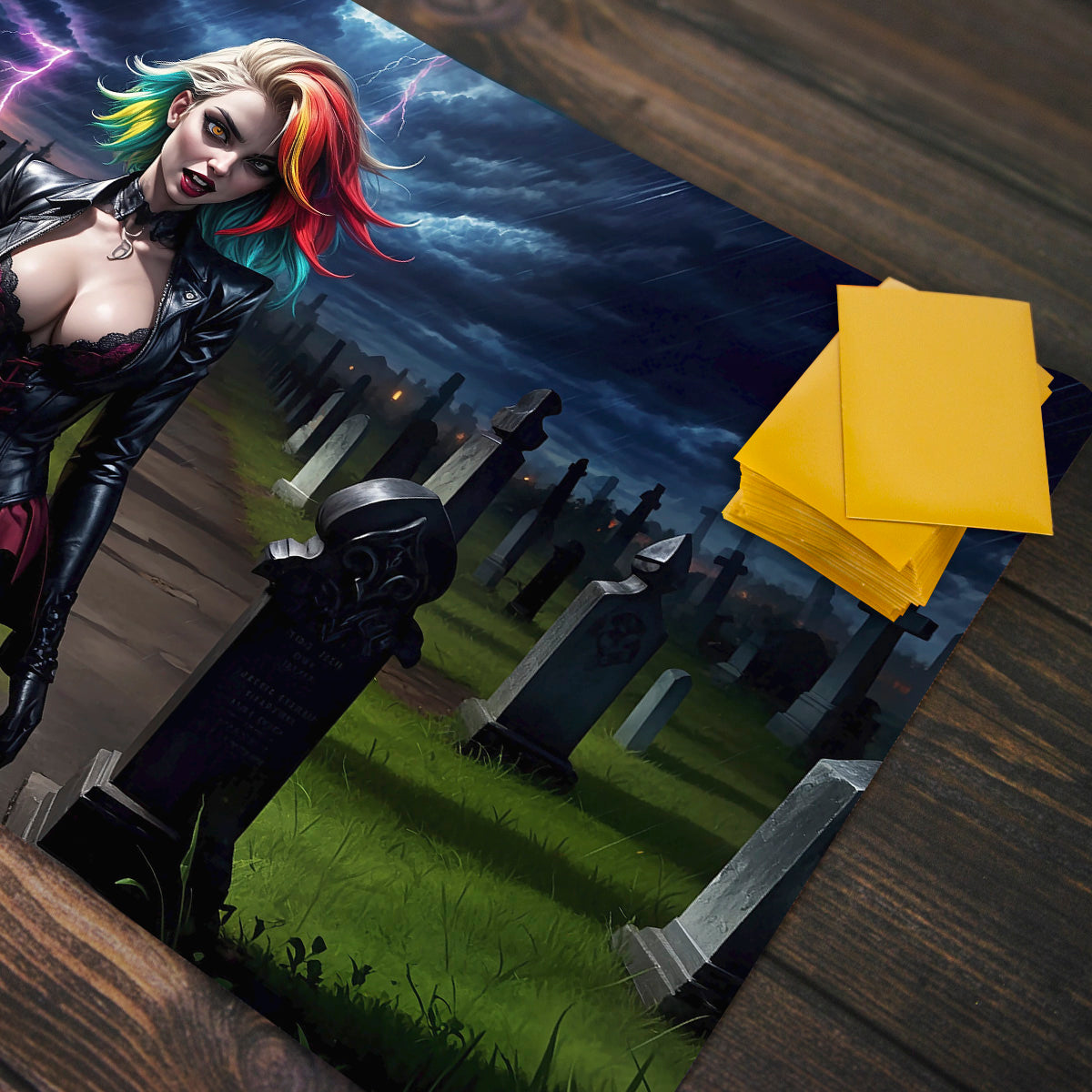 The Storm Is Coming Playmat - Premium Playmat from Inked Gaming - Just $34.99! Shop now at Game Crave Tournament Store