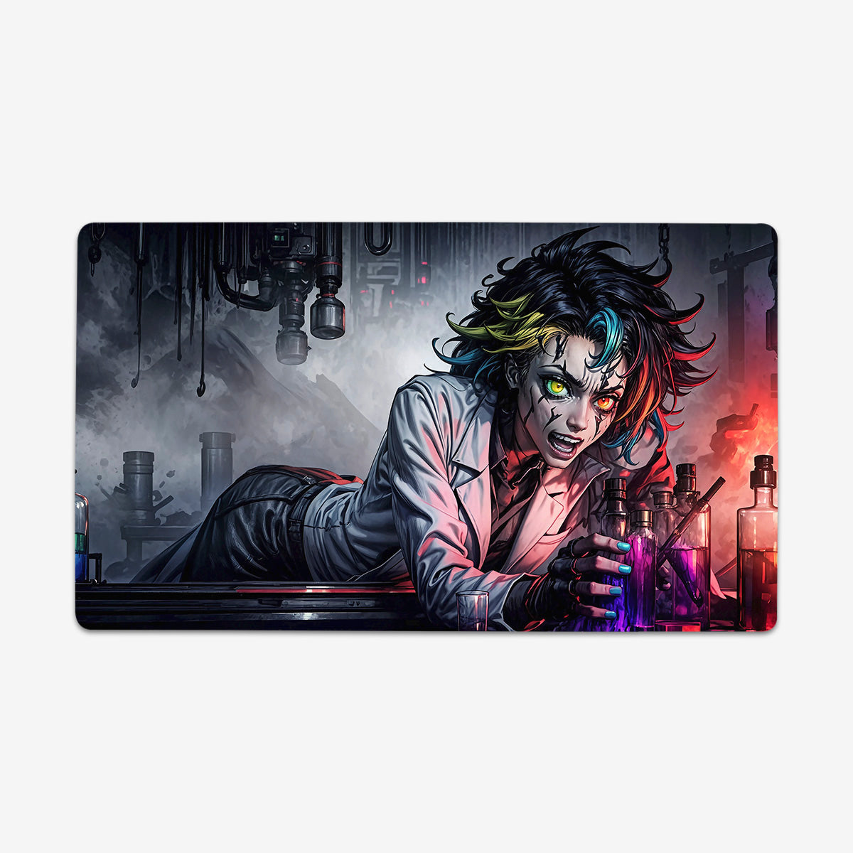Time For Some Weird Science Playmat - Premium Playmat from Inked Gaming - Just $34.99! Shop now at Game Crave Tournament Store