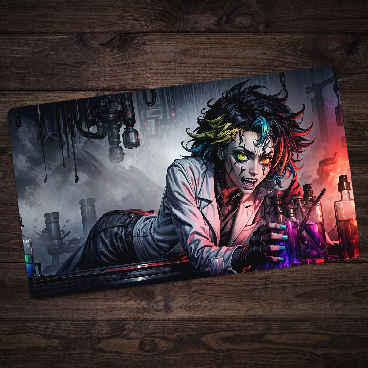 Time For Some Weird Science Playmat - Premium Playmat from Inked Gaming - Just $34.99! Shop now at Game Crave Tournament Store