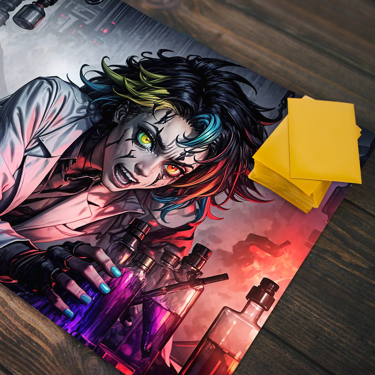 Time For Some Weird Science Playmat - Premium Playmat from Inked Gaming - Just $34.99! Shop now at Game Crave Tournament Store