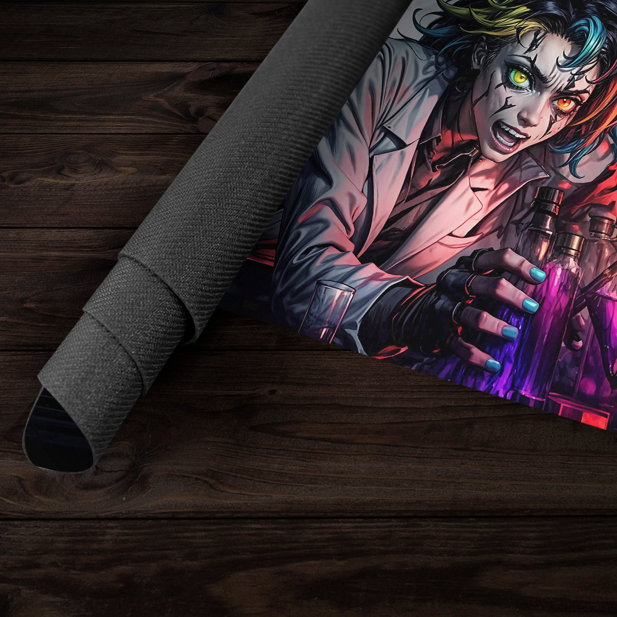 Time For Some Weird Science Playmat - Premium Playmat from Inked Gaming - Just $34.99! Shop now at Game Crave Tournament Store