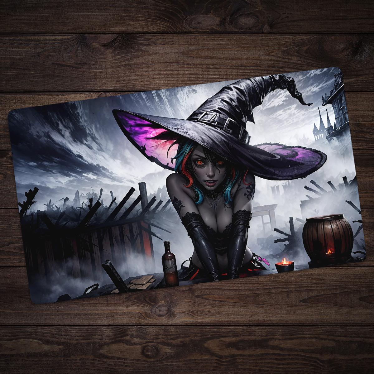 When The Magic Runs Out Playmat - Premium Playmat from Inked Gaming - Just $34.99! Shop now at Game Crave Tournament Store