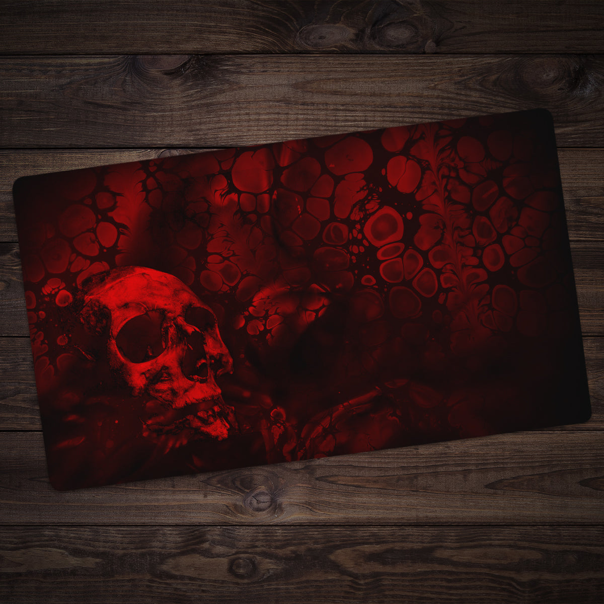 Skull Ritual Playmat - Premium Desk Mat from Inked Gaming - Just $34.99! Shop now at Game Crave Tournament Store