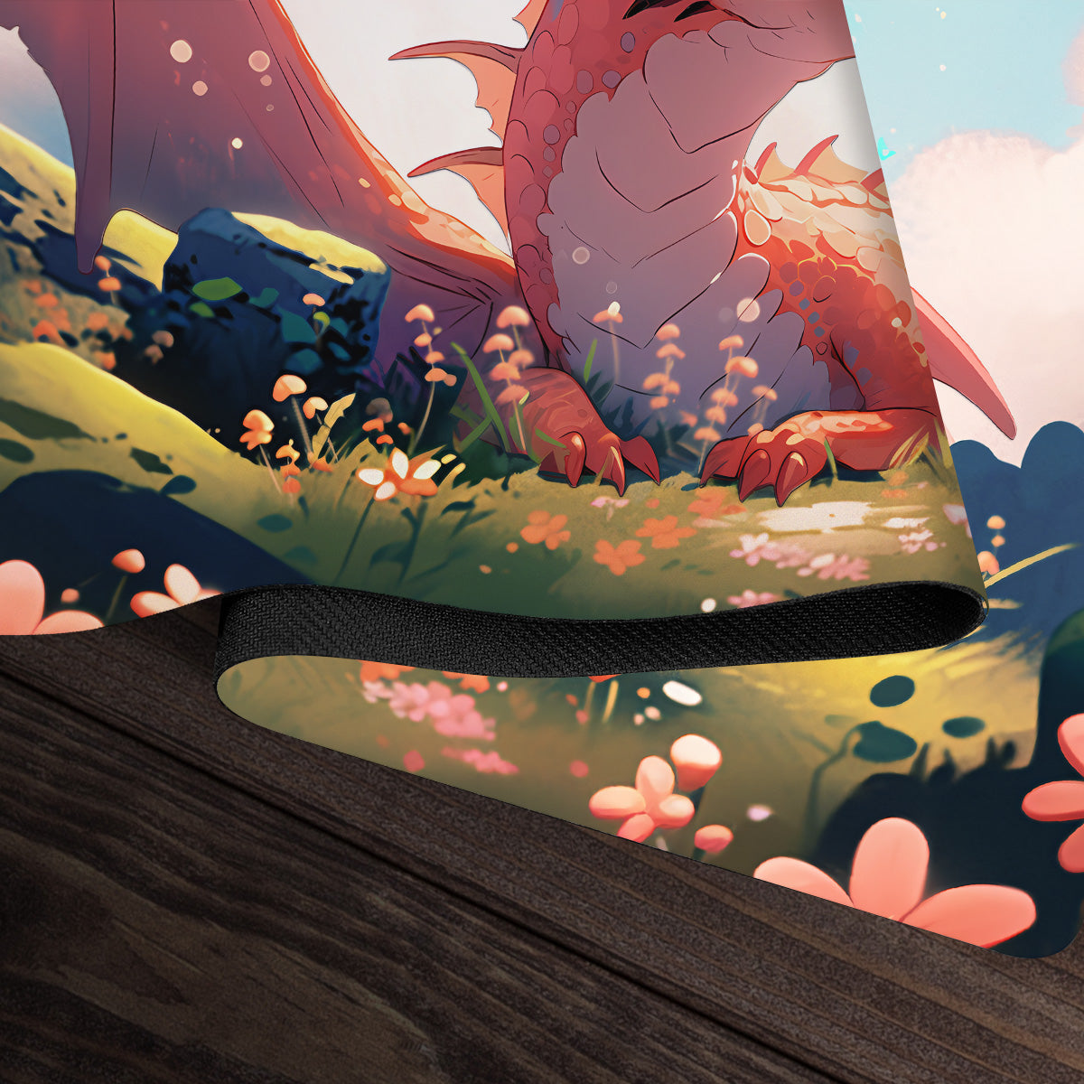 Sunshine Dragon Playmat - Premium Playmat from Inked Gaming - Just $34.99! Shop now at Game Crave Tournament Store