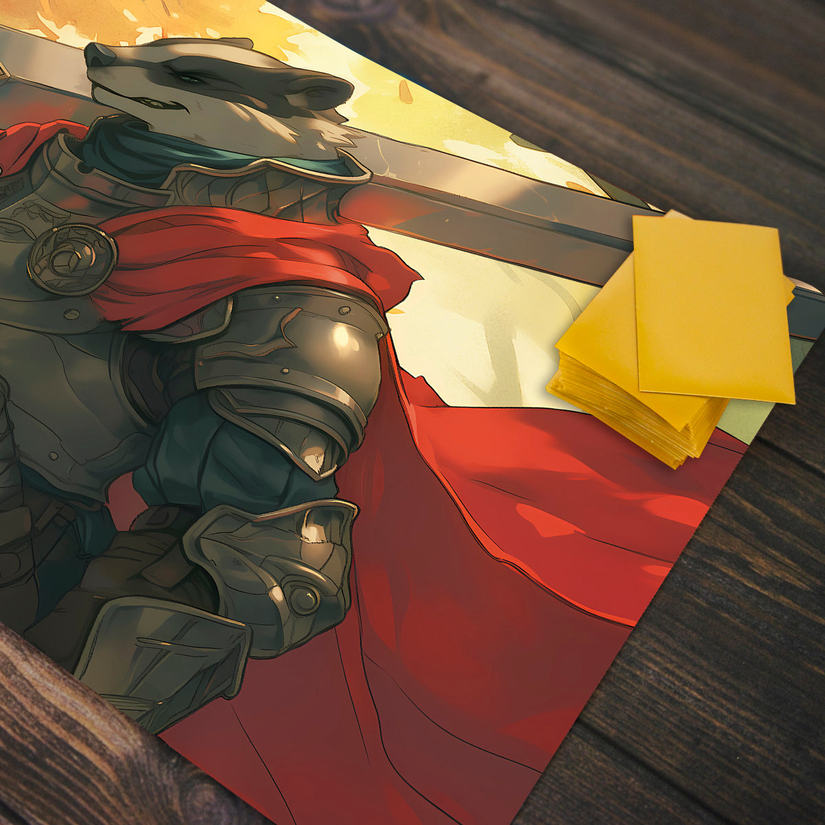 The Badger Lord Playmat - Premium Playmat from Inked Gaming - Just $34.99! Shop now at Game Crave Tournament Store