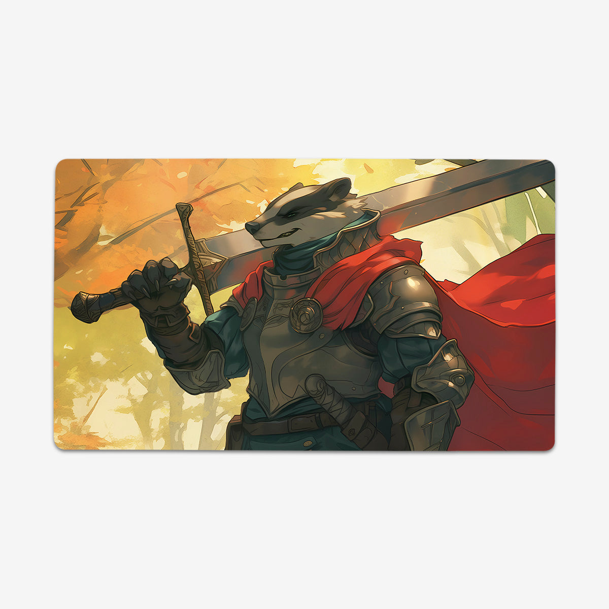 The Badger Lord Playmat - Premium Playmat from Inked Gaming - Just $34.99! Shop now at Game Crave Tournament Store