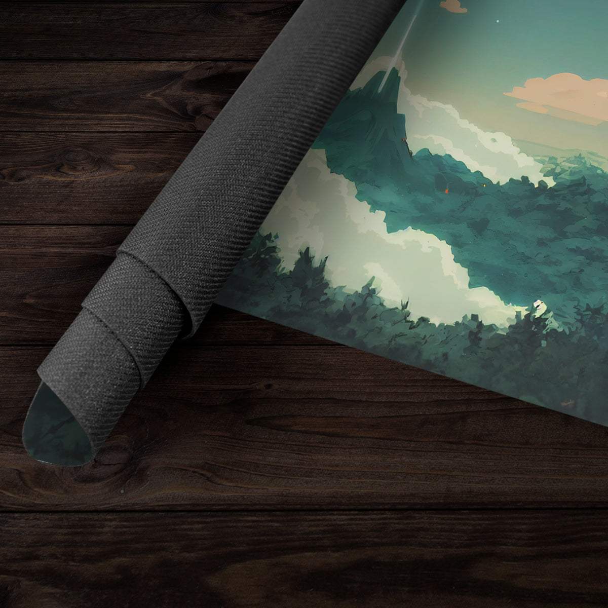The Beacon is Lit Playmat - Premium Playmat from Inked Gaming - Just $34.99! Shop now at Game Crave Tournament Store