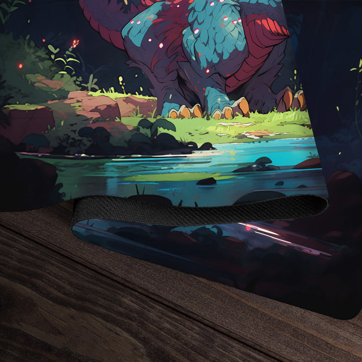 The Blue River Dragon Playmat - Premium Playmat from Inked Gaming - Just $34.99! Shop now at Game Crave Tournament Store