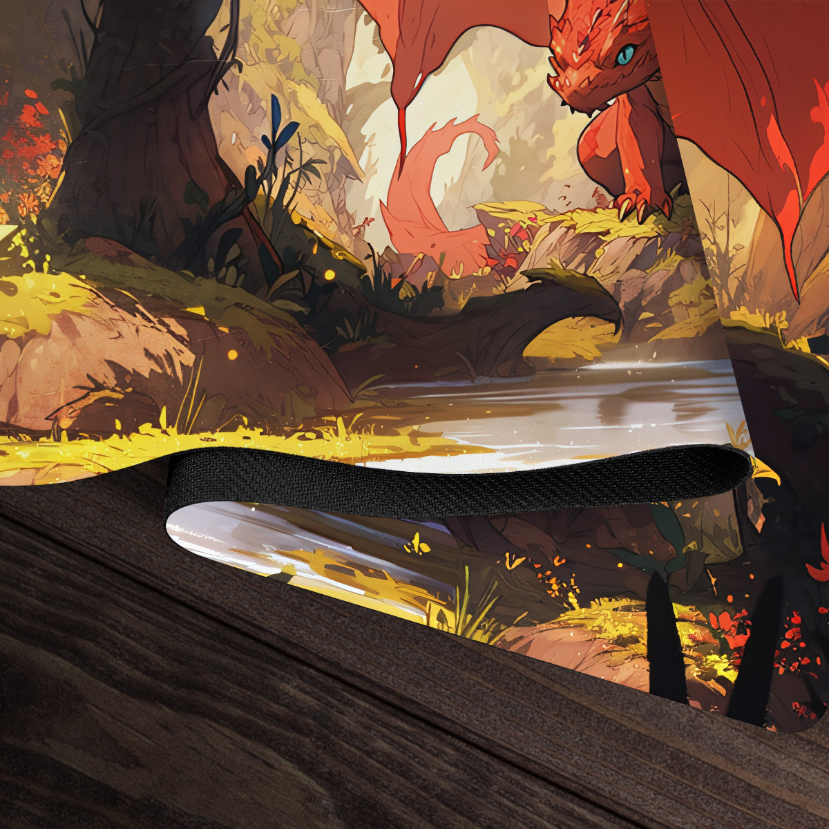 The Eidenmarsh Dragon Playmat - Premium Playmat from Inked Gaming - Just $34.99! Shop now at Game Crave Tournament Store