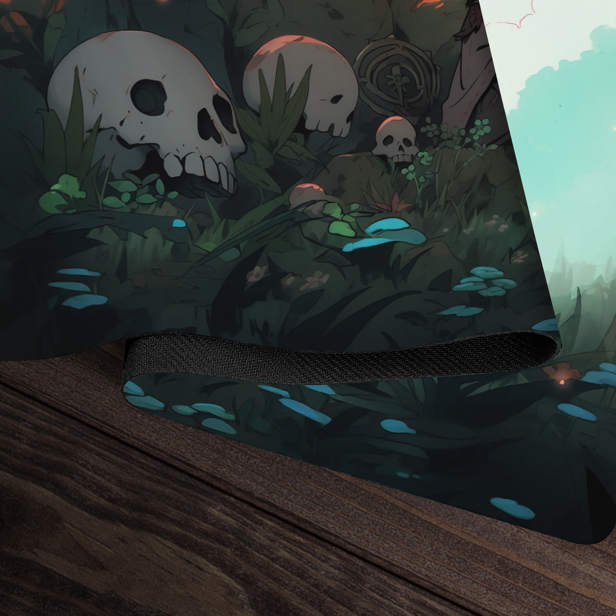 The Skeleton Shepherd Playmat - Premium Playmat from Inked Gaming - Just $34.99! Shop now at Game Crave Tournament Store