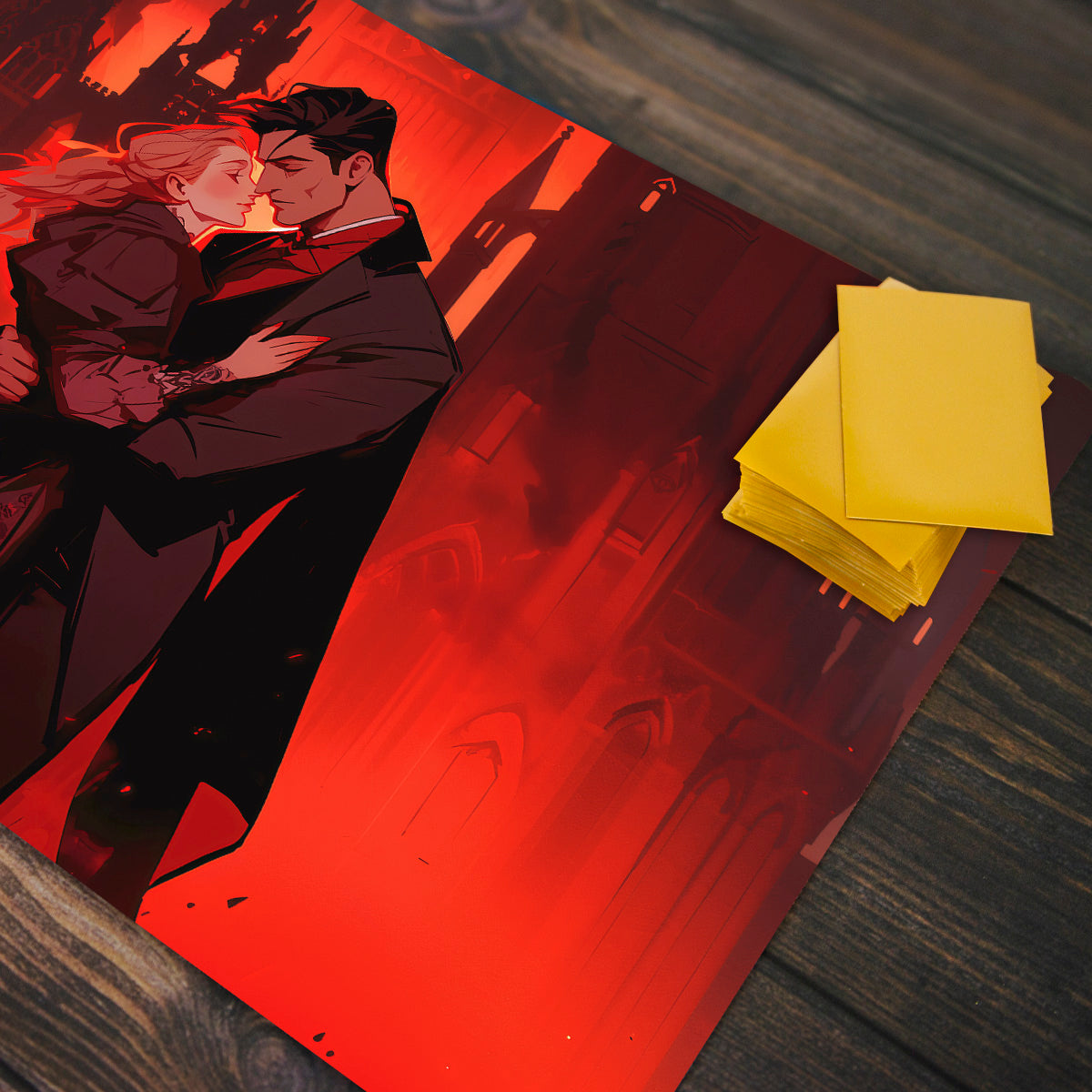 The Vampire Betrothed Playmat - Premium Playmat from Inked Gaming - Just $34.99! Shop now at Game Crave Tournament Store
