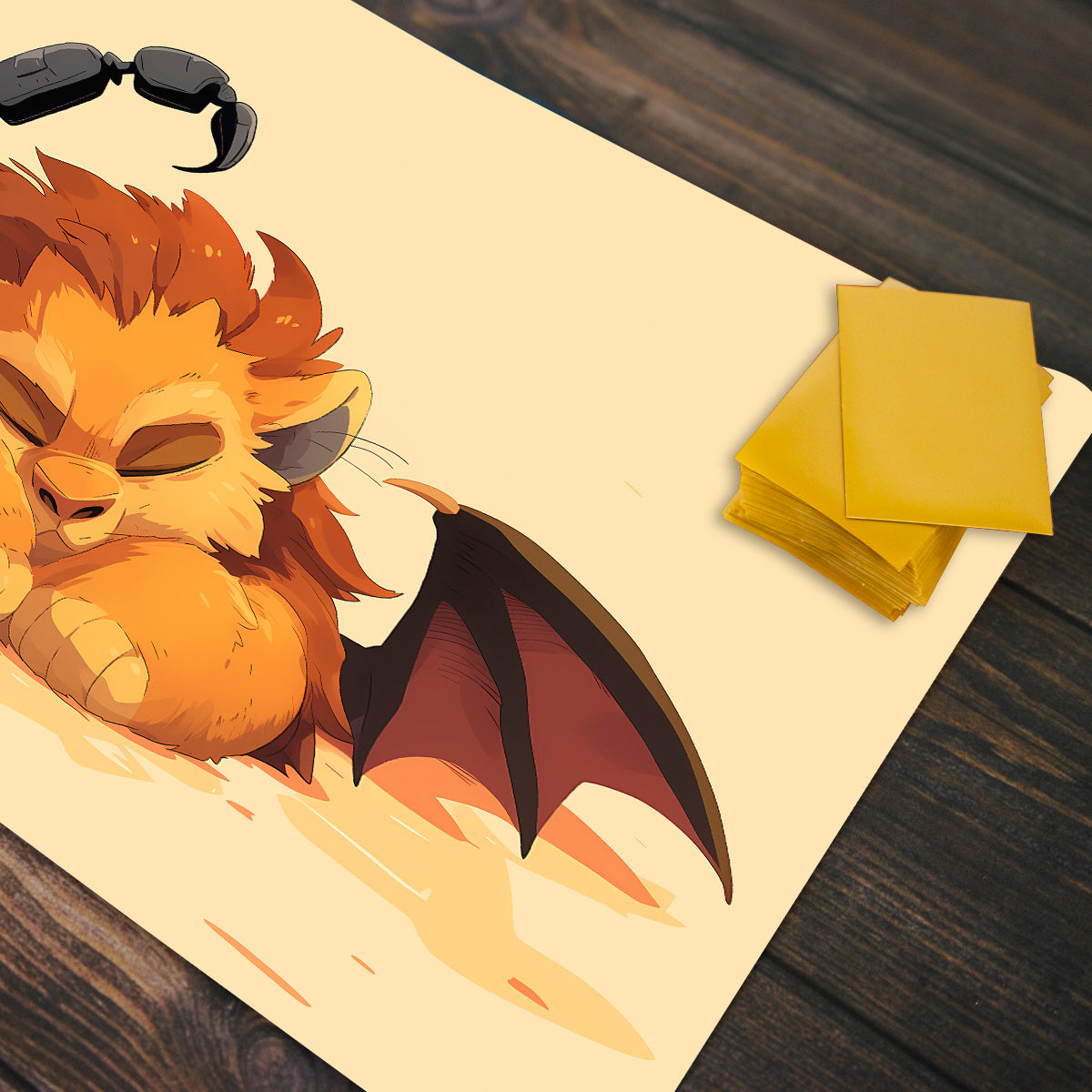 The Wyvern Cub Playmat - Premium Playmat from Inked Gaming - Just $34.99! Shop now at Game Crave Tournament Store