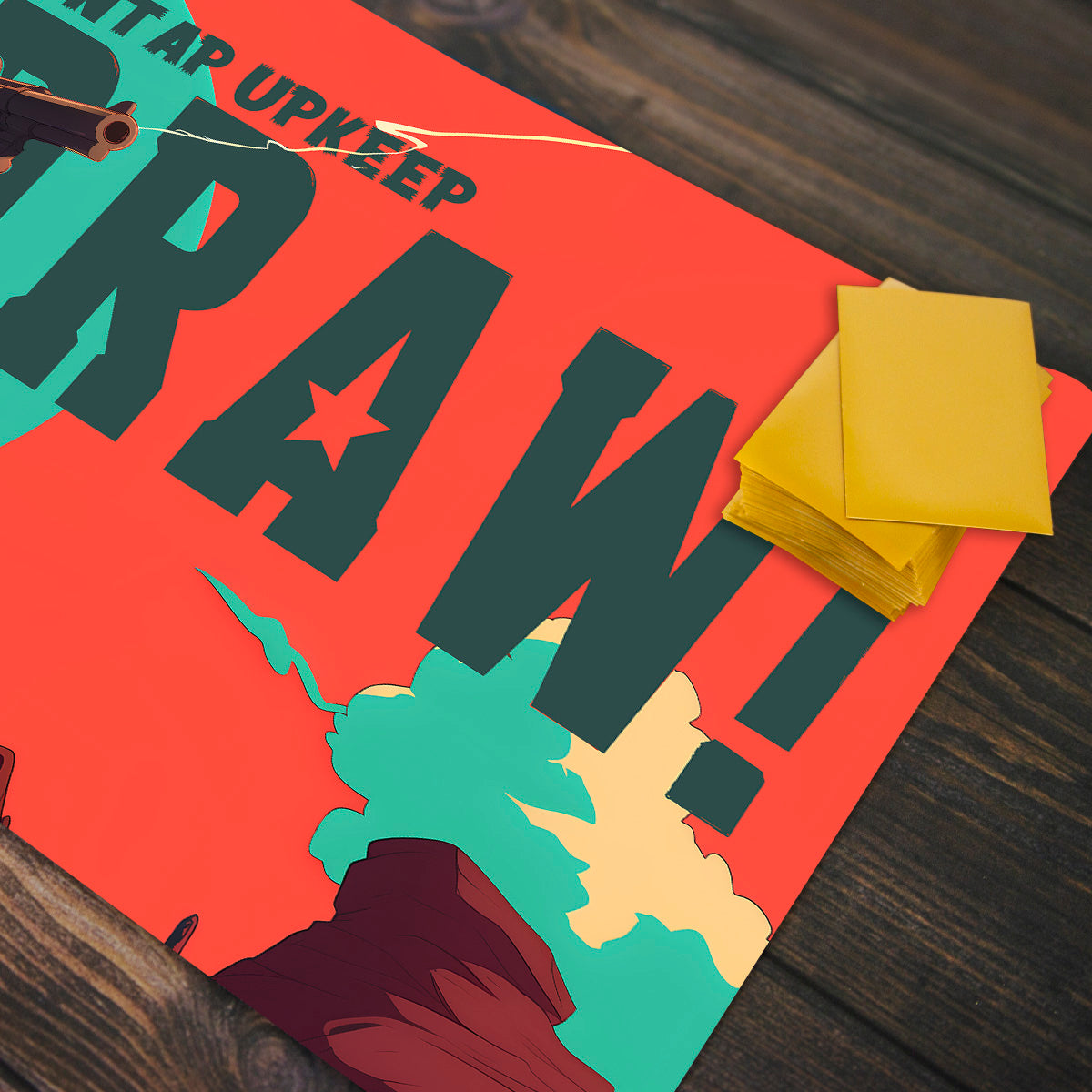 Untap Upkeep Draw Playmat - Premium Playmat from Inked Gaming - Just $34.99! Shop now at Game Crave Tournament Store