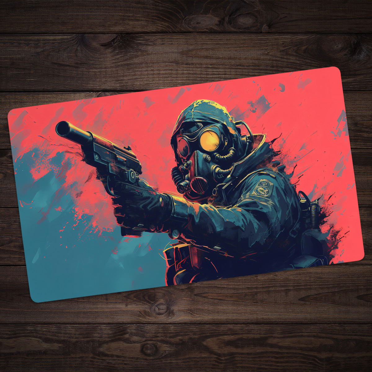 Wasteland Scavenger Playmat - Premium Playmat from Inked Gaming - Just $34.99! Shop now at Game Crave Tournament Store
