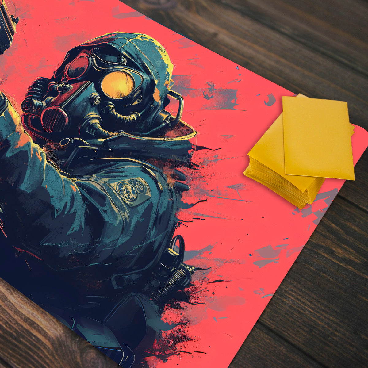 Wasteland Scavenger Playmat - Premium Playmat from Inked Gaming - Just $34.99! Shop now at Game Crave Tournament Store