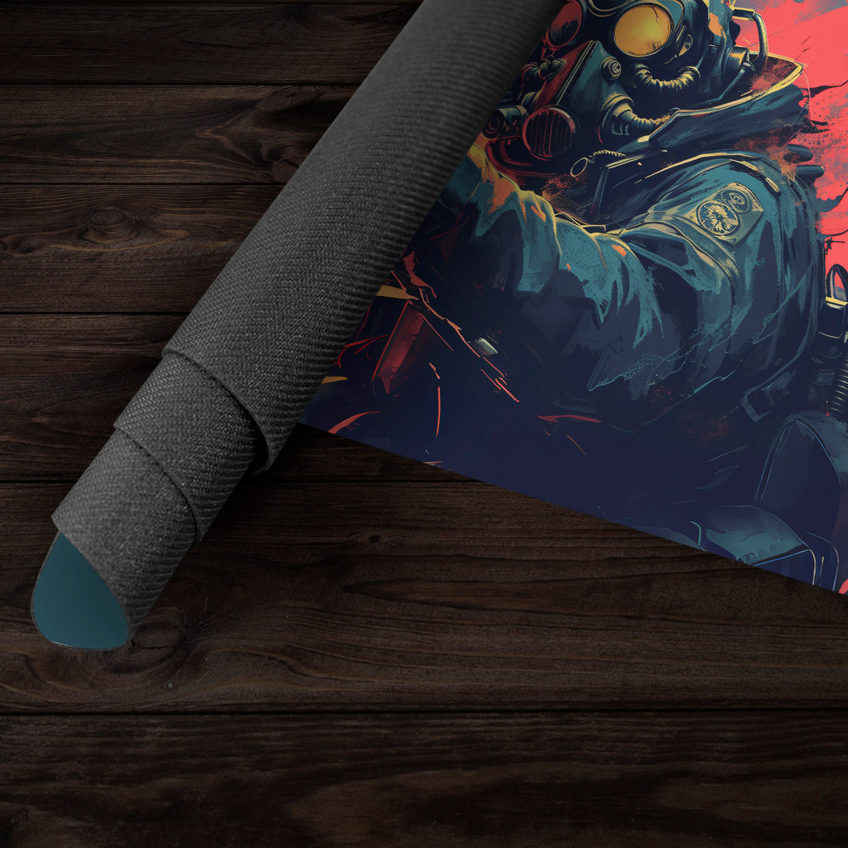 Wasteland Scavenger Playmat - Premium Playmat from Inked Gaming - Just $34.99! Shop now at Game Crave Tournament Store