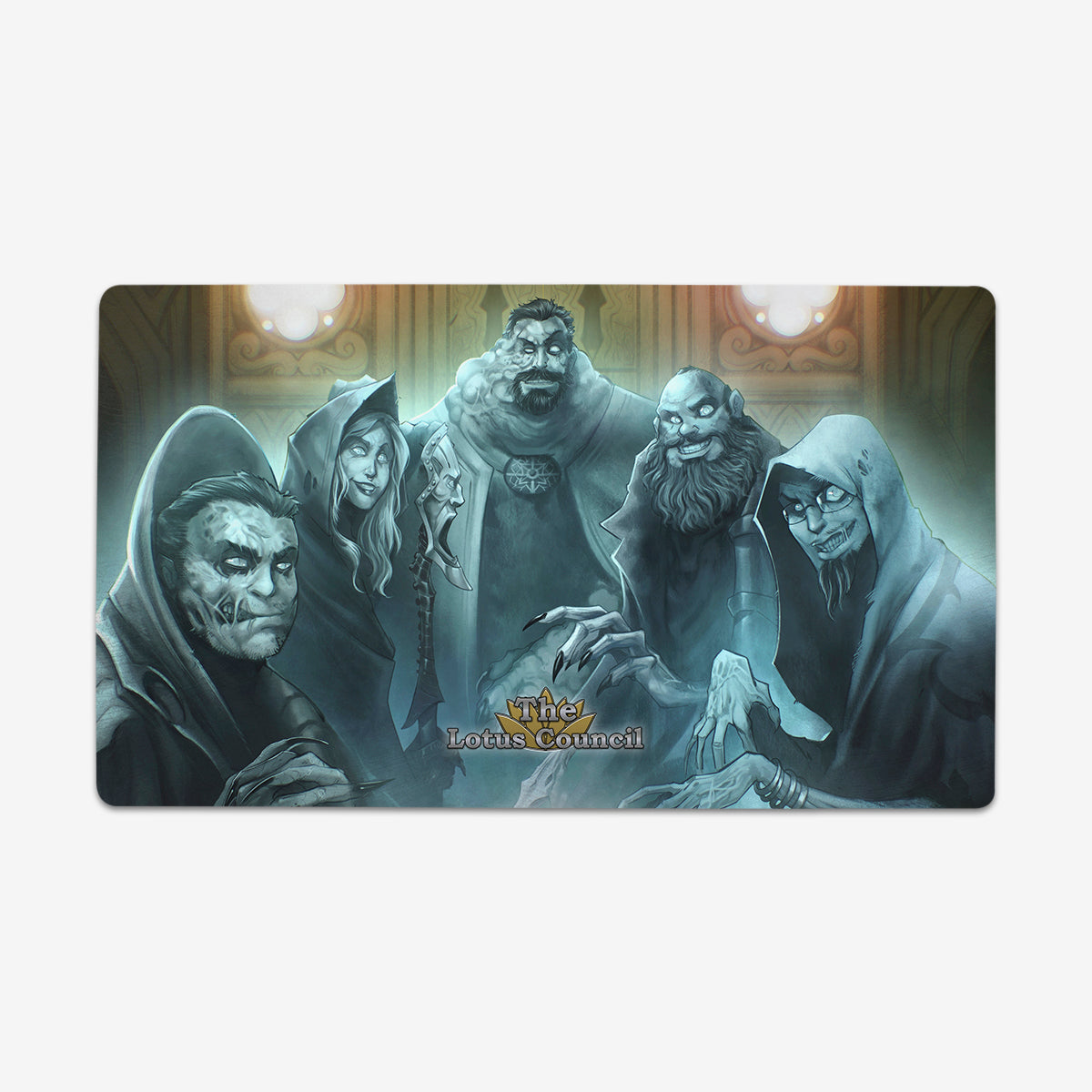 Spectral Council Playmat - Premium Playmat from Inked Gaming - Just $34.99! Shop now at Game Crave Tournament Store