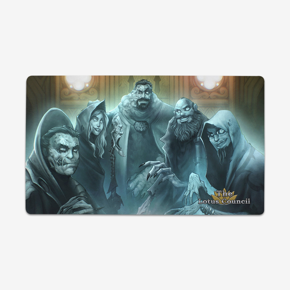 Spectral Council Playmat - Premium Playmat from Inked Gaming - Just $34.99! Shop now at Game Crave Tournament Store
