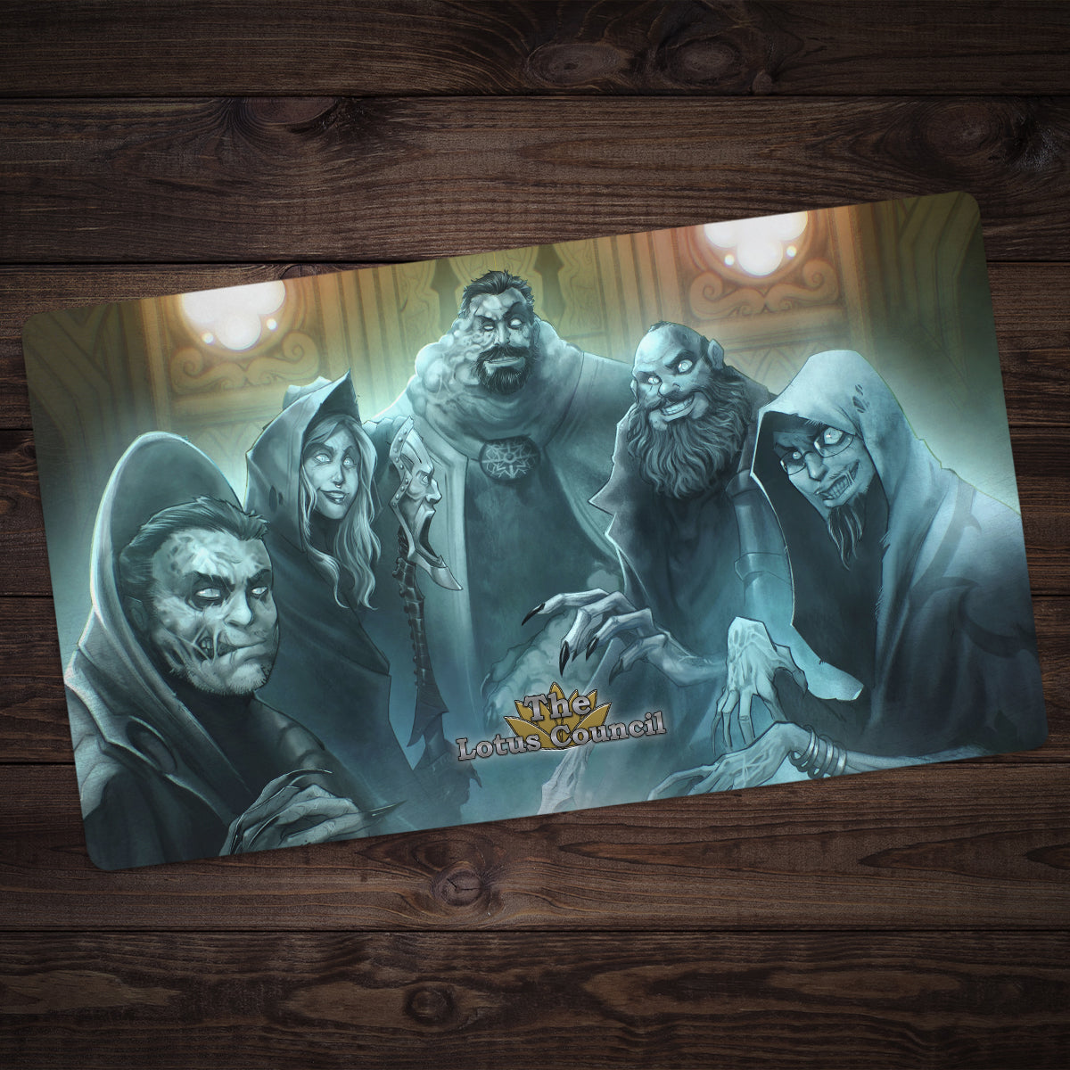 Spectral Council Playmat - Premium Playmat from Inked Gaming - Just $34.99! Shop now at Game Crave Tournament Store