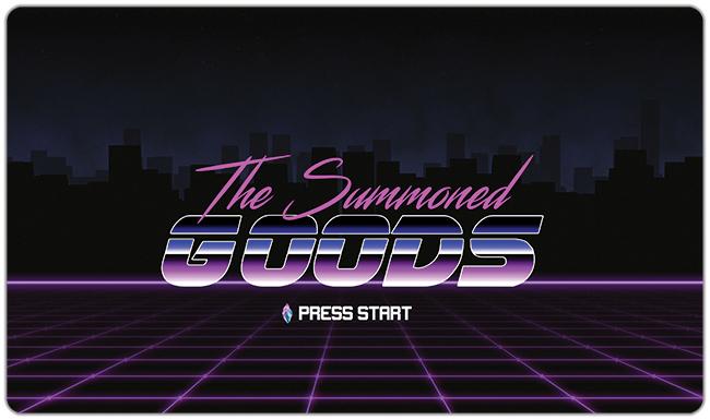 The Summoned Goods Retro Playmat - Premium Playmat from Inked Gaming - Just $34.99! Shop now at Game Crave Tournament Store