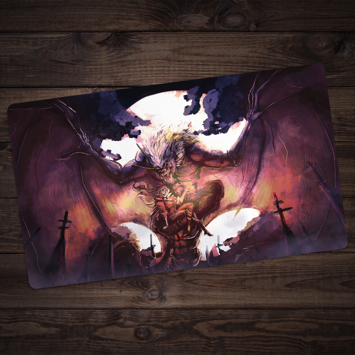 Vampire's Awakening Playmat - Premium Playmat from Inked Gaming - Just $34.99! Shop now at Game Crave Tournament Store