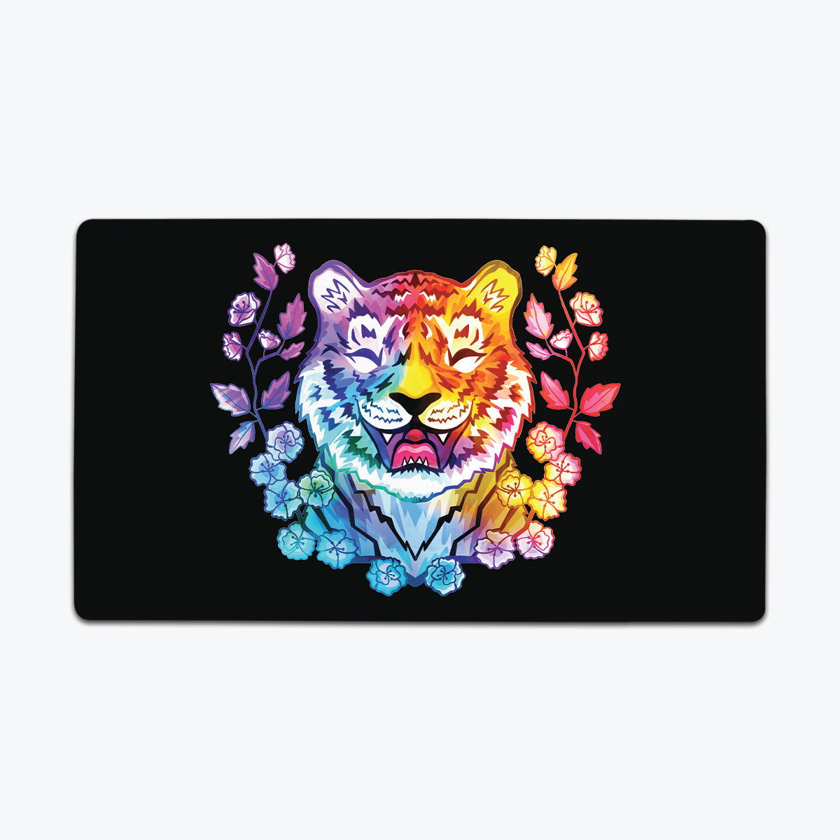 Tiger Ray of Rainbows Playmat - Premium Desk Mat from Inked Gaming - Just $34.99! Shop now at Game Crave Tournament Store