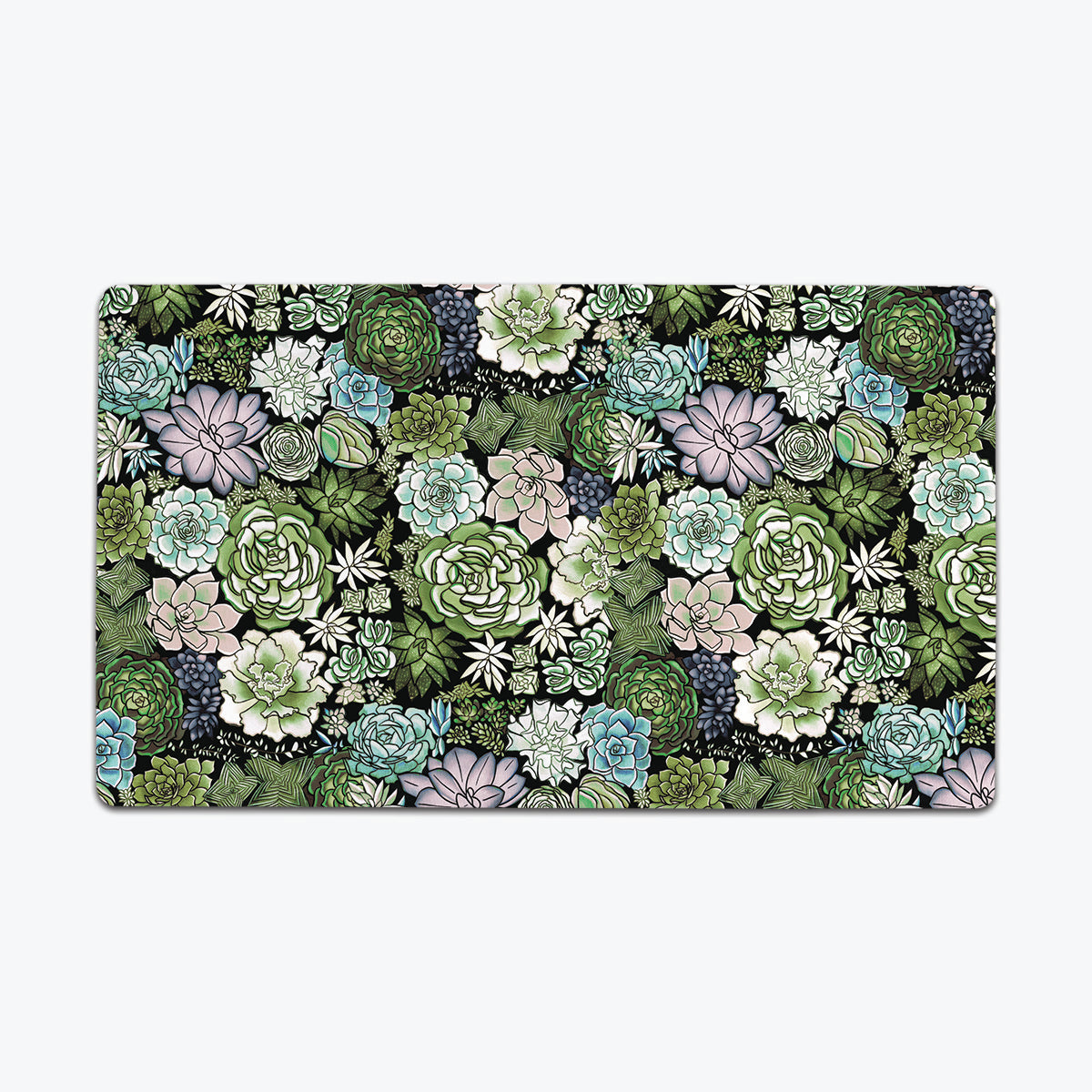Succulent Plant Pattern Playmat - Premium Playmat from Inked Gaming - Just $34.99! Shop now at Game Crave Tournament Store