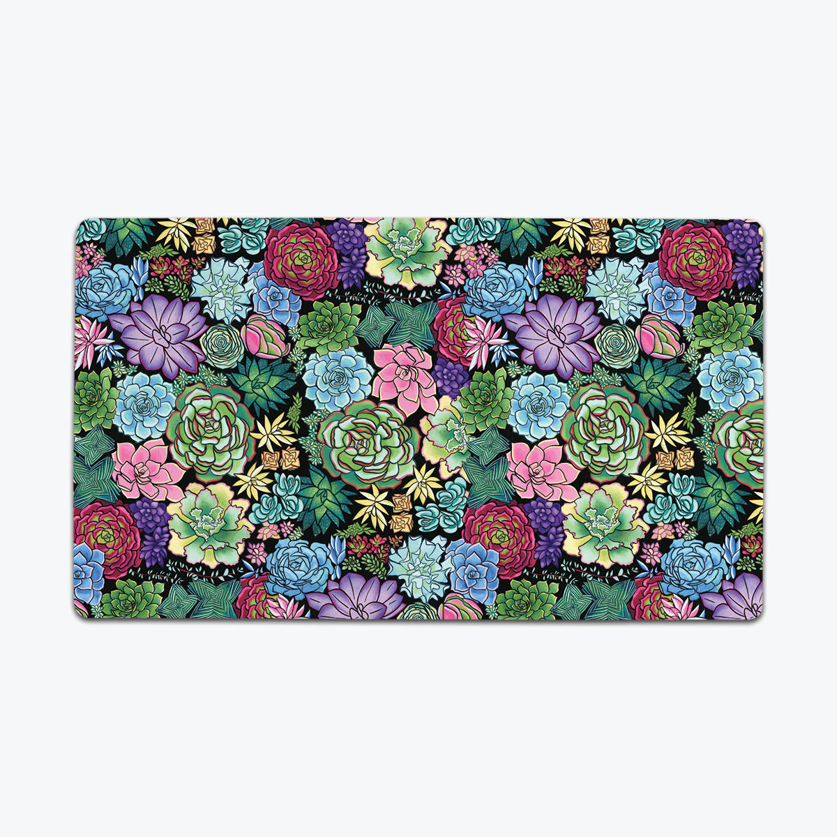 Succulent Plant Pattern Playmat - Premium Playmat from Inked Gaming - Just $34.99! Shop now at Game Crave Tournament Store