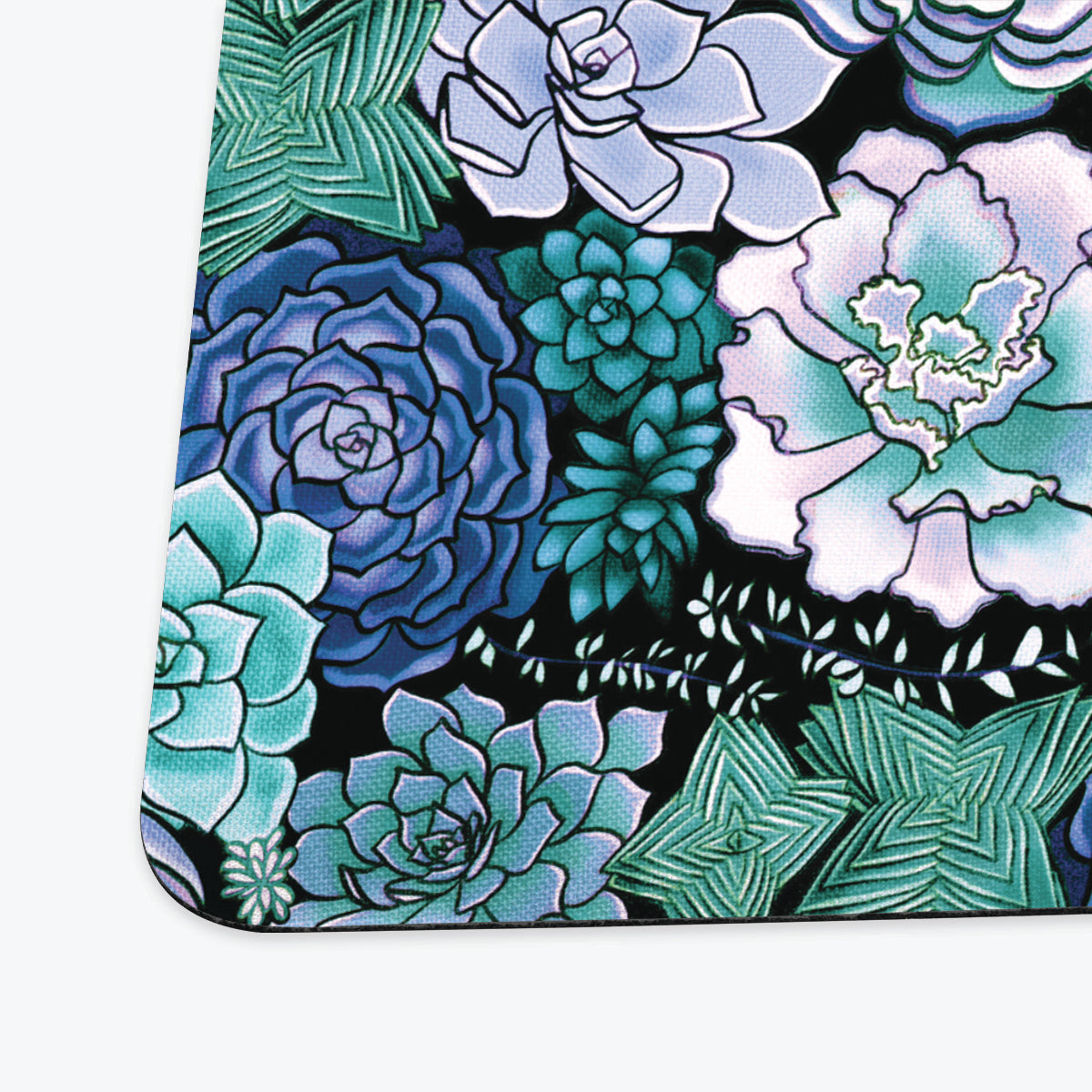 Succulent Plant Pattern Playmat - Premium Playmat from Inked Gaming - Just $34.99! Shop now at Game Crave Tournament Store