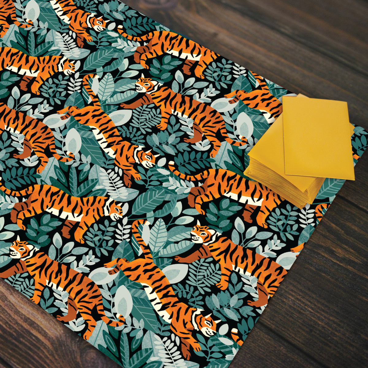 Tiger Tangle Jungle Playmat - Premium Playmat from Inked Gaming - Just $34.99! Shop now at Game Crave Tournament Store