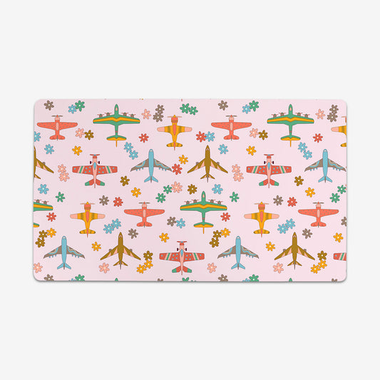 Vintage Airplanes Playmat - Premium Desk Mat from Inked Gaming - Just $34.99! Shop now at Game Crave Tournament Store