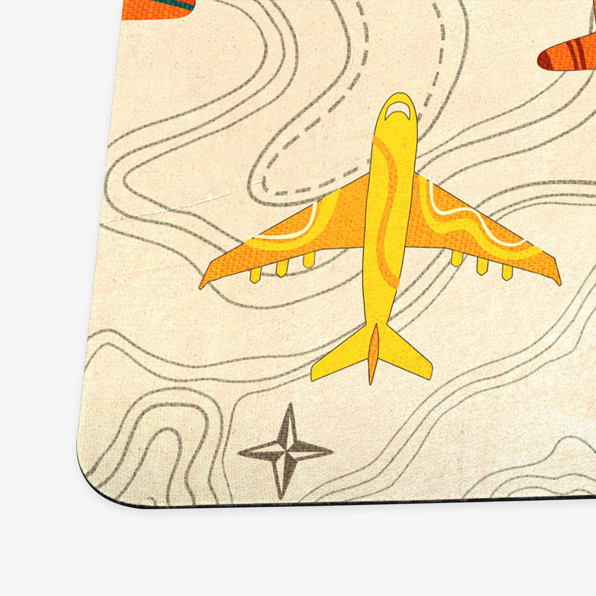 Vintage Airplanes Playmat - Premium Desk Mat from Inked Gaming - Just $34.99! Shop now at Game Crave Tournament Store