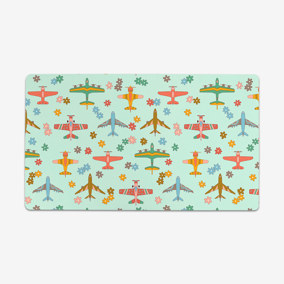 Vintage Airplanes Playmat - Premium Desk Mat from Inked Gaming - Just $34.99! Shop now at Game Crave Tournament Store