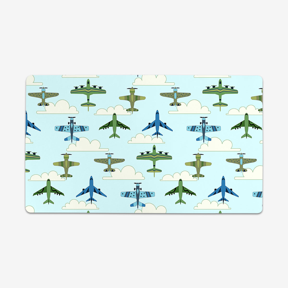 Vintage Airplanes Playmat - Premium Desk Mat from Inked Gaming - Just $34.99! Shop now at Game Crave Tournament Store