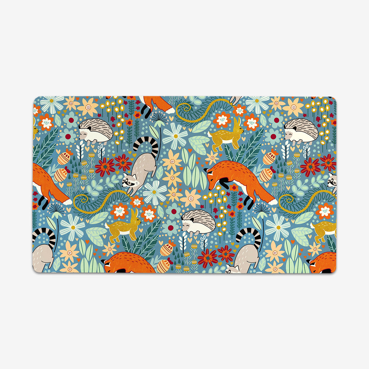 Textured Woodland Pattern Playmat - Premium Playmat from Inked Gaming - Just $34.99! Shop now at Game Crave Tournament Store