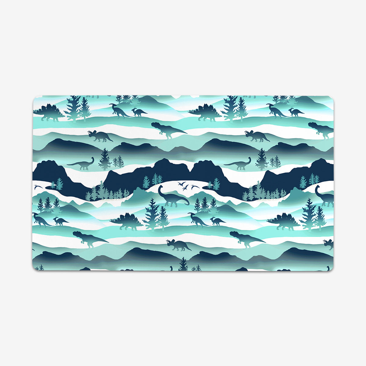 Whimsical Dino Wilderness Playmat - Premium Playmat from Inked Gaming - Just $34.99! Shop now at Game Crave Tournament Store