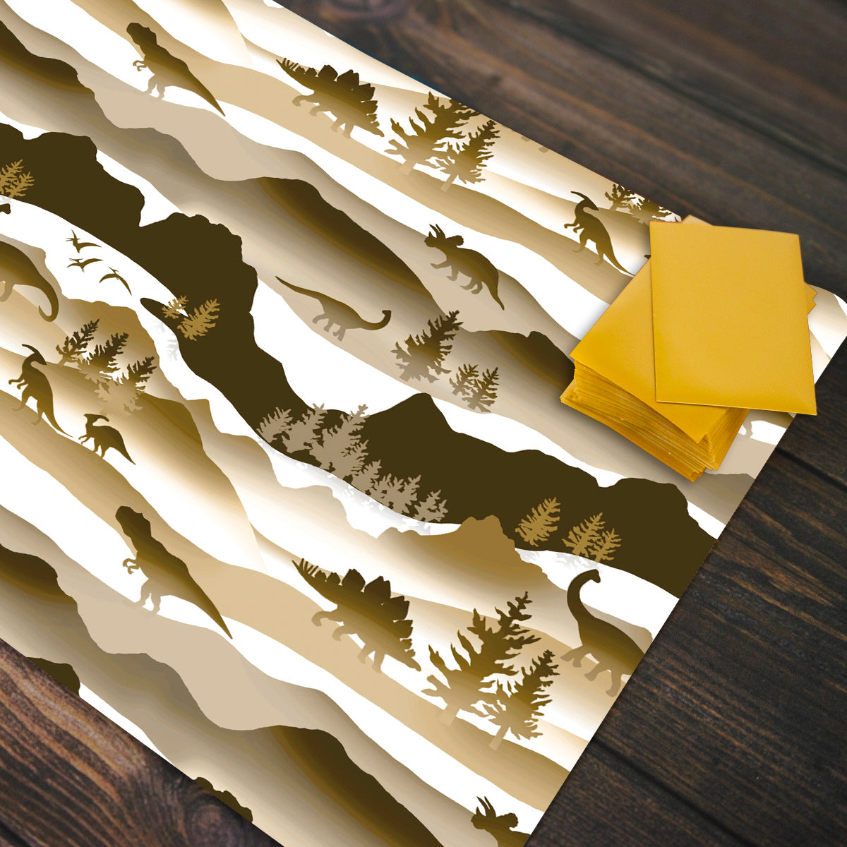 Whimsical Dino Wilderness Playmat - Premium Playmat from Inked Gaming - Just $34.99! Shop now at Game Crave Tournament Store