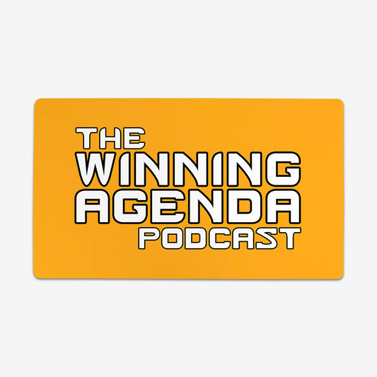 Winning Agenda Podcast Playmat - Premium Playmat from Inked Gaming - Just $34.99! Shop now at Game Crave Tournament Store