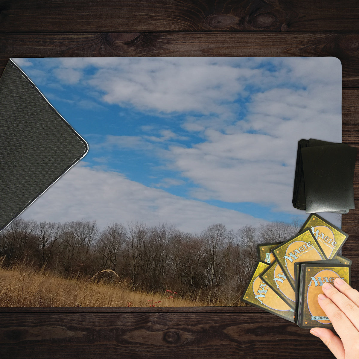 Sky Plains Playmat - Premium Playmat from Inked Gaming - Just $34.99! Shop now at Game Crave Tournament Store
