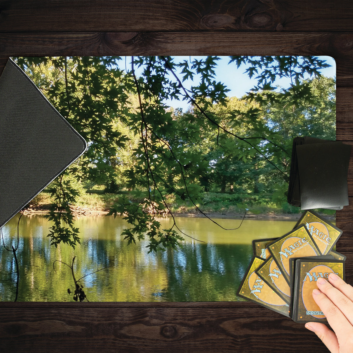 Summer Reflections Playmat - Premium Playmat from Inked Gaming - Just $34.99! Shop now at Game Crave Tournament Store